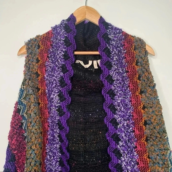 Soft Surroundings Taylor Textured Sweater Vest Topper One Size - Picture 4 of 11